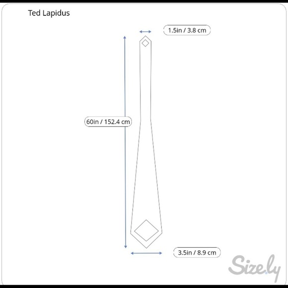 Vintage 70s Ted Lapidus Abstract Floral Silk Tie - Picture 5 of 5